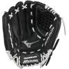 imageMizuno Prospect Select Fastpitch Softball GloveTartan Flex Web  BlackWhite