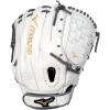 imageMizuno GMVP1200PF4W MVP Prime Fastpitch Softball Glove 12quot Tartan Web Right Hand Throw WHITEGREY