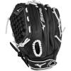 imageMizuno Prospect Select Fastpitch Softball GloveTartan Flex Web  BlackWhite