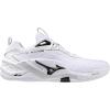 imageMizuno UnisexAdult Wave Stealth Neo 2 Volleyball ShoeWhiteBlack