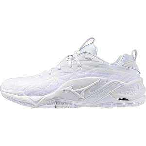 imageMizuno UnisexAdult Wave Stealth Neo 2 Volleyball ShoeSnow White