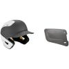 imageMizuno Adult B6 Baseball Batting HelmetGreyWhite