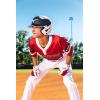 imageMizuno Adult B6 Baseball Batting HelmetGreyWhite