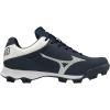 imageMizuno Boys Wave Lightrevo Youth Baseball ShoeNavywhite