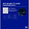imageMizuno MVP Series Solid Youth Batting HelmetWhite