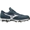 imageMizuno Mens 9Spike Ambition Low MetalNavywhite 5100