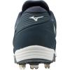 imageMizuno Mens 9Spike Ambition Low MetalNavywhite 5100