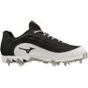 imageMizuno Mens Mizuno 9Spike Ambition 3 Baseball CleatBlackWhite