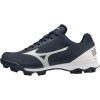 imageMizuno Boys Wave Lightrevo Youth Baseball ShoeNavywhite