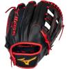 imageMizuno GMP2AR600D Pro Austin Riley 1175quot Baseball Glove H Web Right Hand Throw BlackRED
