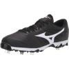imageMizuno Mens 9Spike Ambition Low MetalBlackwhite 9000