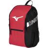 imageMizuno Youth Future Backpack  Youth Baseball ampamp Youth Softball Bag  2 Sleeves for BatsWater Bottles Large Main CompartmentRedBlack