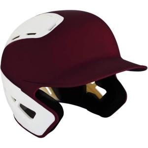 imageMizuno Adult B6 Baseball Batting HelmetCardinalWhite