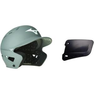 imageMizuno B6 Baseball Batting Helmet  Solid ColorCharcoal   Black