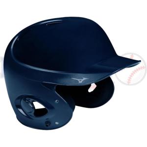 imageMizuno MVP Series Batting Helmet  Baseball Softball  Matte Gloss Combo Finish  ABS Shell  Mositure Wicking DryLite LinerNavy