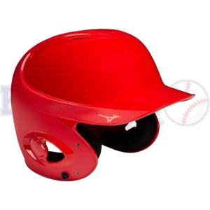 imageMizuno MVP Series Batting Helmet  Baseball Softball  Matte Gloss Combo Finish  ABS Shell  Mositure Wicking DryLite LinerRed