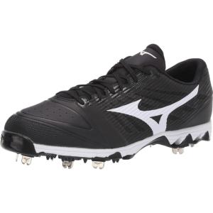 imageMizuno Mens 9Spike Ambition Low MetalBlackwhite 9000