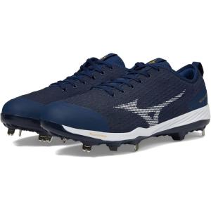 imageMizuno Mens Dominant 4 Baseball ShoeNavywhite