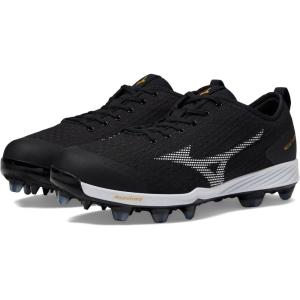 imageMizuno Mens Dominant 4 TPU Baseball ShoeBlackWhite
