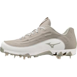 imageMizuno Mens Mizuno 9Spike Ambition 3 Baseball CleatGreywhite