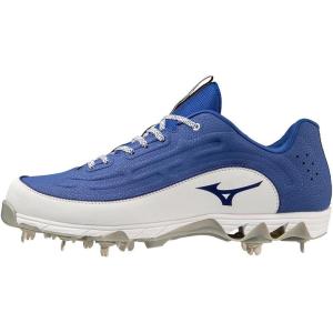 imageMizuno Mens Mizuno 9Spike Ambition 3 Baseball CleatRoyalwhite