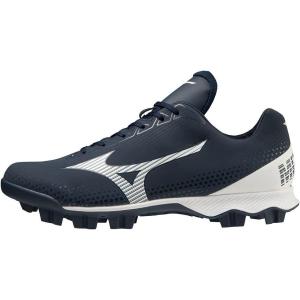 imageMizuno Mens Wave Lightrevo Baseball ShoeNavywhite