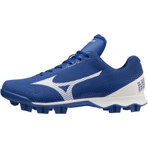 imageMizuno Mens Wave Lightrevo Baseball ShoeRoyalwhite