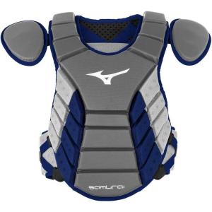 imageMizuno Mizuno Samurai Baseball Chest ProtectorGreyNavy
