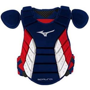 imageMizuno Mizuno Samurai Baseball Chest ProtectorNavyRed