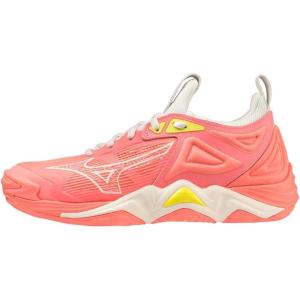 imageMizuno Womens Wave Momentum 3 Volleyball ShoeCandy Coral
