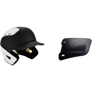 imageMizuno Youth B6 Baseball Batting HelmetBLACKWHITE