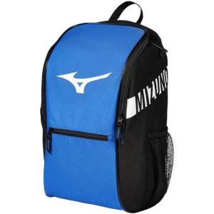 imageMizuno Youth Future Backpack  Youth Baseball ampamp Youth Softball Bag  2 Sleeves for BatsWater Bottles Large Main CompartmentRoyalBlack
