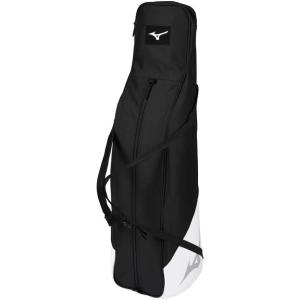 imageMizuno Youth Stick Bag  Youth Baseball and Youth Softball Bag  Holds 2 Bats  J Hook for Fence Hanging  Carry as Tote or Backpack  Large Main CompartmentBlack