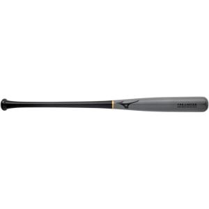 imageMizuno Pro Limited Maple Wood Baseball Bat  Rock Hard Maple  Compressed Barrel  Ink Dot  Cupped End243 GreyBlack