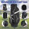 imageMizuno BRD3C Cart Golf BagNavyRed