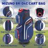 imageMizuno BRD4C Cart Golf BagNavyRed