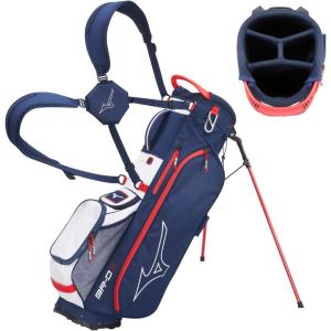 imageMizuno BRD3 Stand Golf BagNavyRed