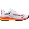 imageMizuno Mens Wave Exceed Tour 6 Ac Tennis ShoeWhitefiery Coral