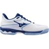 imageMizuno Womens Wave Exceed Light 2 Ac Tennis ShoeWhitebellwether Blue