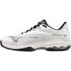 imageMizuno Mens Tennis Padel ShoesWhitemetallic Grey