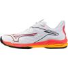 imageMizuno Mens Wave Exceed Tour 6 Ac Tennis ShoeWhitefiery Coral