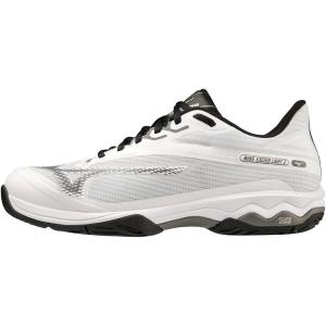 imageMizuno Mens Tennis Padel ShoesWhitemetallic Grey