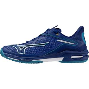 imageMizuno Mens Wave Exceed Tour 6 Ac Tennis ShoeBellwether Bluewhite
