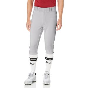 imageMizuno Adult Mens Premier Piped Short Baseball PantGreyBlack