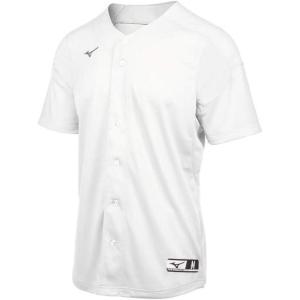 imageMizuno Aerolite Full Button Baseball JerseyWhite