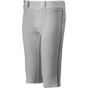 imageMizuno Youth Premier Piped Short Baseball PantGreyNavy