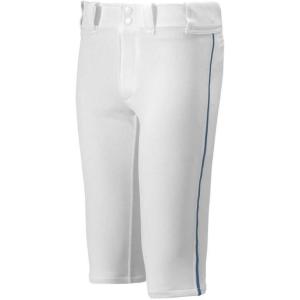 imageMizuno Youth Premier Piped Short Baseball PantWhiteNavy
