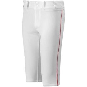 imageMizuno Youth Premier Piped Short Baseball PantWhiteRed