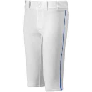 imageMizuno Youth Premier Piped Short Baseball PantWhiteRoyal