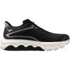 imageMizuno Womens Wave Horizon 8 Running ShoeBlackWhite